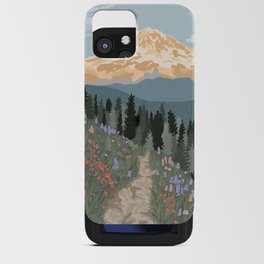 Mount Rainier National Park iPhone Card Case