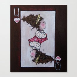 Queen of Hearts Canvas Print