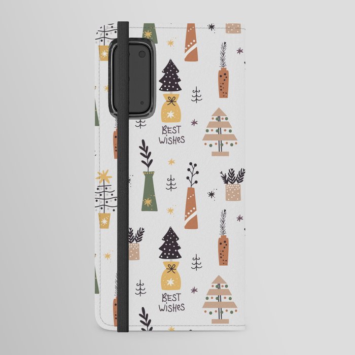 Christmas Seamless Pattern 03 Android Wallet Case