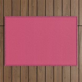 Medium Pink Solid Hue - 2022 Color - Shade Pairs Dunn and Edwards Pink Punch DE5048 Outdoor Rug
