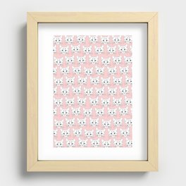 a lot of cats Recessed Framed Print