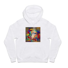 Structured Beauty Hoody | Lady, Painting, Style, Cube, Geometry, Beauty, Lines, Picasso, Beautiful, Dressy 