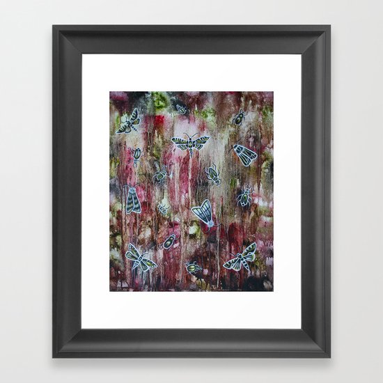 bark Framed Art Print