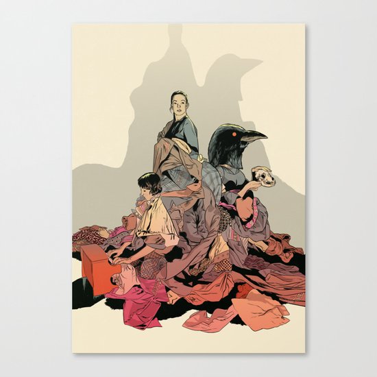 Seres queridos Canvas Print