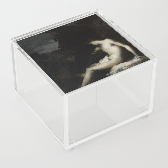 Saint Sebastian - Jean-Jacques Henner  Acrylic Box