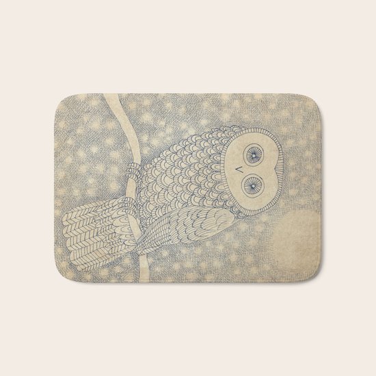 Starry Night Bath Mat