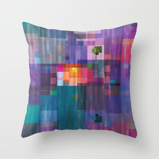 Abstract 10 Throw Pillow
