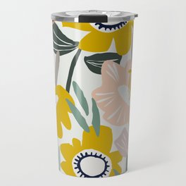 Cozy collection: mix and match happy florals Flower love 1 Travel Mug