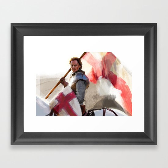 "Once More unto the Breach" Framed Art Print