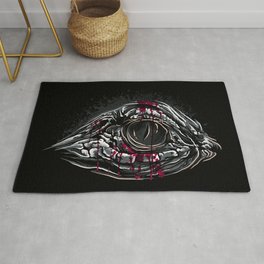 Beast Monster Eye Scary Graphic Area & Throw Rug