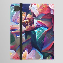 Flower Kaleidoscope iPad Folio Case