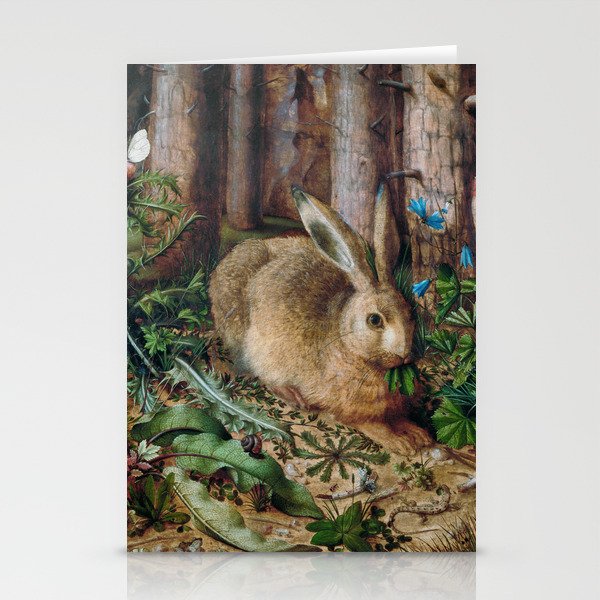 A Hare in the Forest  Stationery Cards