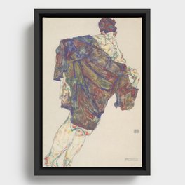 Egon Schiele Erlösung 1913 Framed Canvas