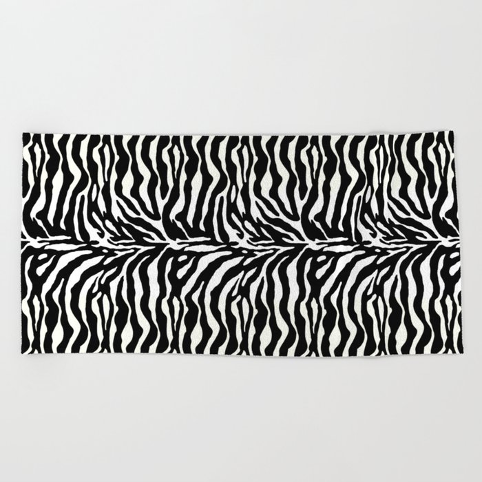 Black and shop white print towels