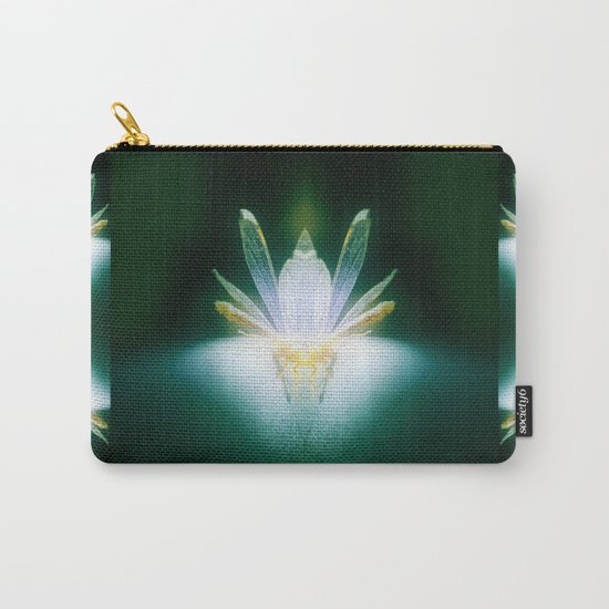 DragonFlower blooms in darkness, lighting fears that lurk inside us Carry-All Pouch