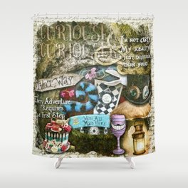 Cheshire Cat Shower Curtain