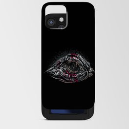 Beast Monster Eye Scary Graphic iPhone Card Case