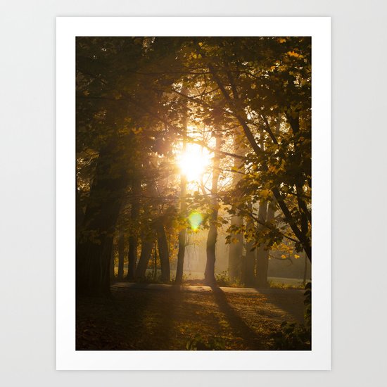 Blessings (Autumn Sunrise) Art Print