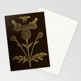 Bee And Thistle Stationery Card