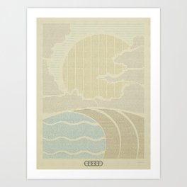 Five Rings Art Print