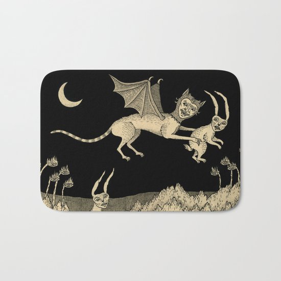 An Abrupt Farewell Bath Mat