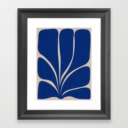 Seven Leaf Plant - 3/3 Framed Art Print