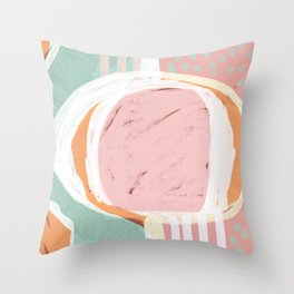 Shape and Layers 50 Throw Pillow