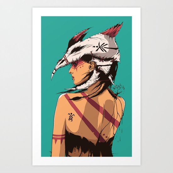 Bone Collector Art Print
