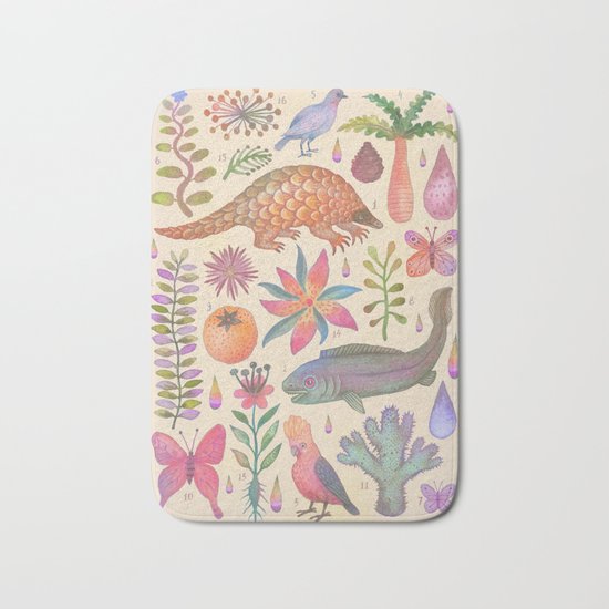 Et coloris natura VIII Bath Mat
