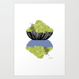 Grapes Art Print Art Print