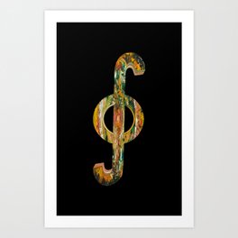 Contour Logo - Contour Integral solo Art Print | Painting, Music, 3D, Graphic Design 