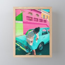 matching street Framed Mini Art Print