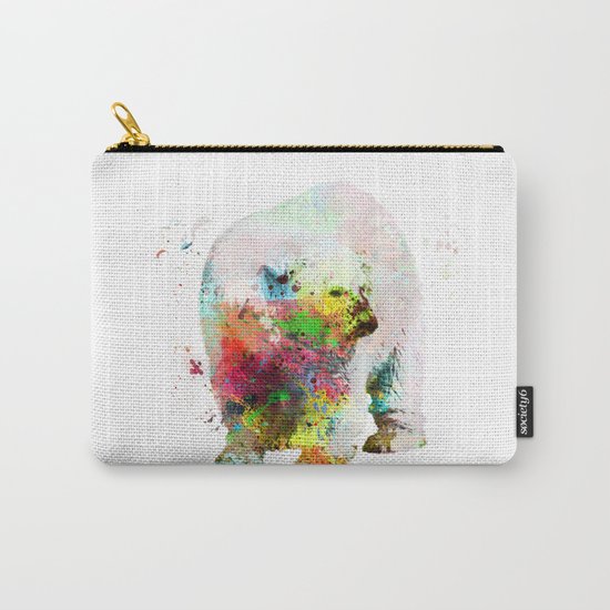 Bear painting Carry-All Pouch