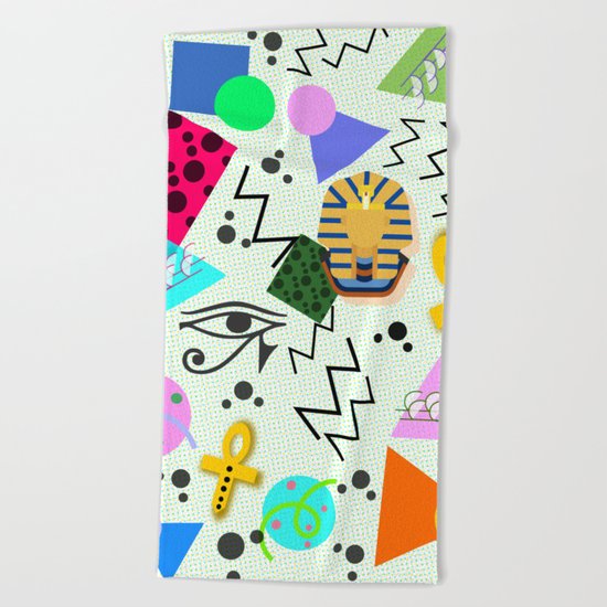 Egyptian Memphis Beach Towel
