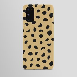 Leopard Print - Warm Neutral Android Case | Bold, Abstract, Nature, Retro, Shape, Pattern, Lion, Cheetah, Safari, Minimal 