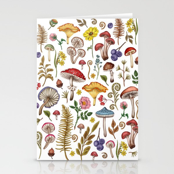 Botanical Mushroom #11 Stationery Cards