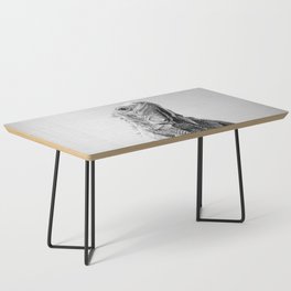 Iguana - Black & White Coffee Table