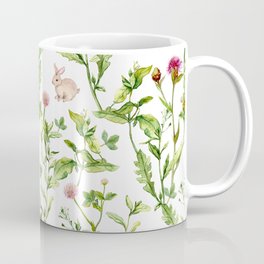 Easter Bunny Garden Coffee Mug