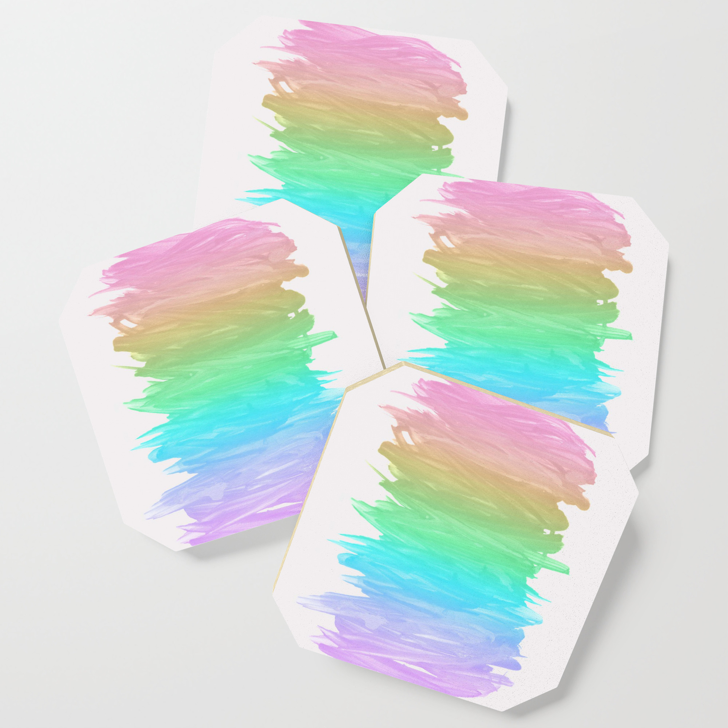 Abstract Minimalism 4 Minimal Ink Decor Art Society6 Coaster By Anitabellajantz