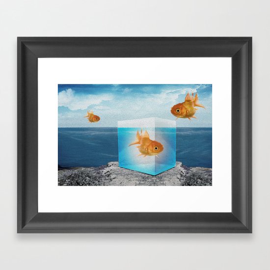 horatio by the sea Framed Art Print