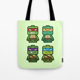 Chibi Ninja Turtles Tote Bag