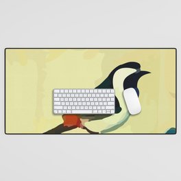 Bird Portrait Desk Mat