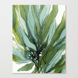 Tropical Leaves Garden  Canvas Print