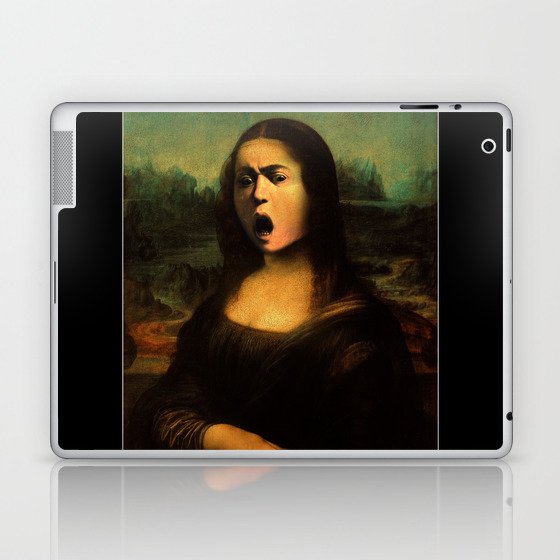 Caravaggio's Mona Lisa Laptop & iPad Skin