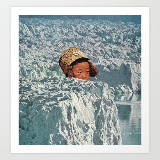 a place to hide away Art Print