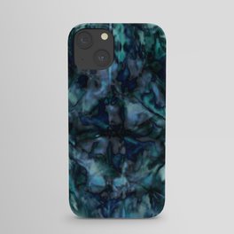 Tie Dye Blues iPhone Case