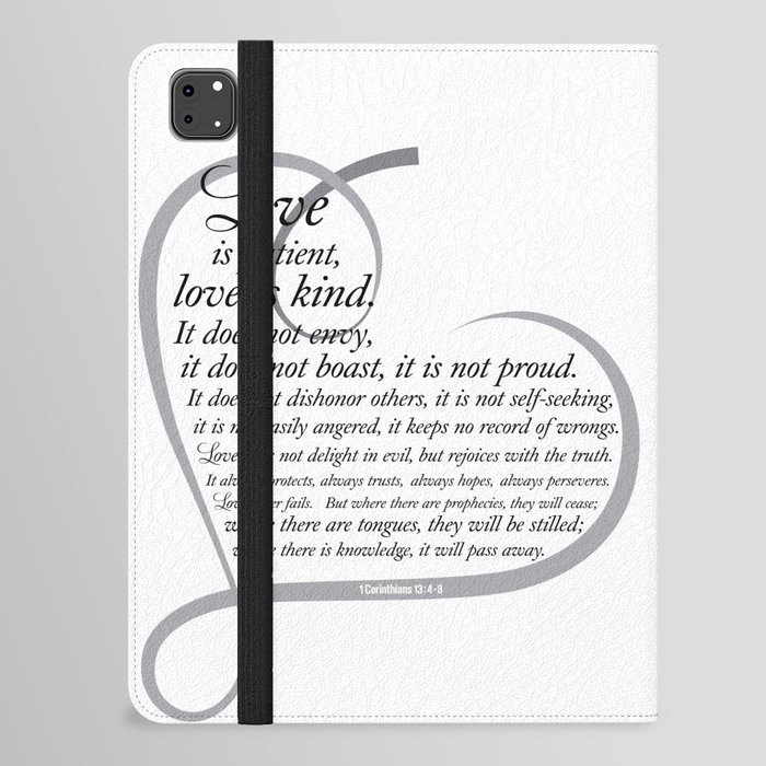 Love is the Message iPad Folio Case