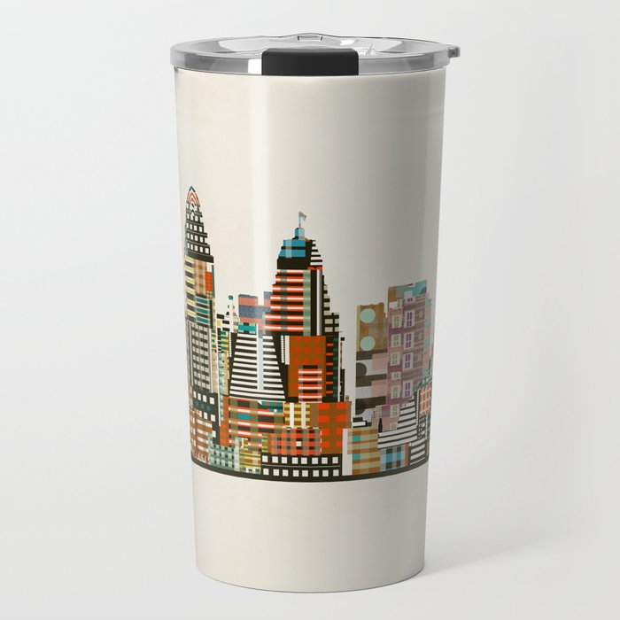 Cincinnati Ohio skyline Travel Mug