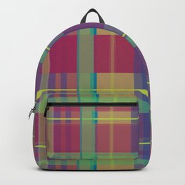 holiday happy Backpack | Winter, Gingham, Men, Pattern, Graphicdesign, Rainbow, Fall, Gifts, Love, Genderneutral 