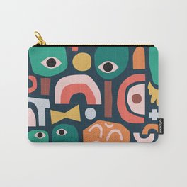 Abstract Playground Carry-All Pouch